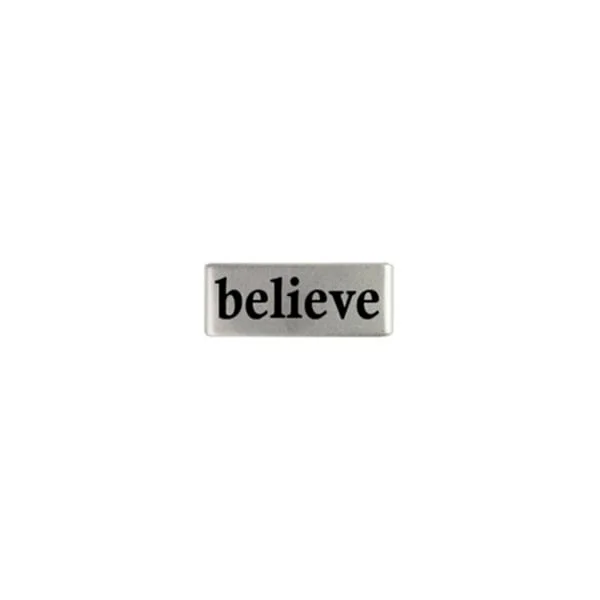 Mini Tag en Acero Inoxidable para Elite Slim 13MM – Believe