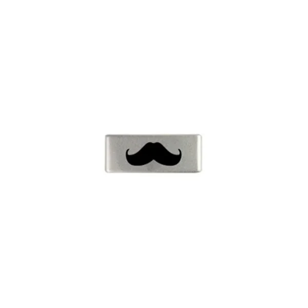 Mini Tag en Acero Inoxidable para Elite Slim 13MM – Bigote